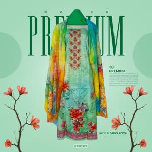 Premium Quality Cotton Lawn Digital Print 3 piece — Bdbou