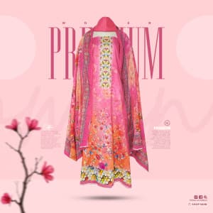 Premium Quality Cotton Lawn Digital Print 3 piece — Bdbou